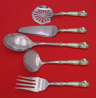 Thanksgiving Holiday Serving Set **made to order 5-pc which includes:  Cranberry Server 8 1/2