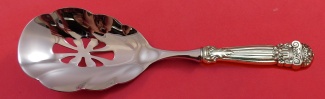 Vegetable Spoon / Ice Spoon  **made to order  HH WS  pierced  10