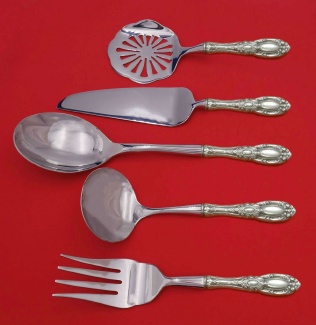 Thanksgiving Holiday Serving Set **made to order 5-pc which includes:  Cranberry Server 8 1/2