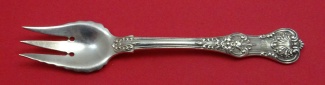 Pastry Fork 3-tine  2-hole  wavy  6 1/2