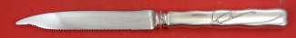 Fruit Knife HH  serrated  w/ mushrooms  7 1/4
