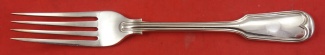 Luncheon Fork turned up with design on front 7
