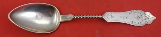 Serving Spoon twist handle  8 3/4