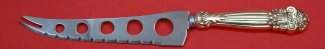 Charcuterie Knife **made to order  HH WS large  serrated  pierced  9 3/4