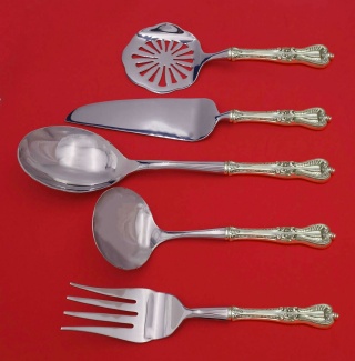 Thanksgiving Holiday Serving Set **made to order 5-pc which includes:  Cranberry Server 8 1/2