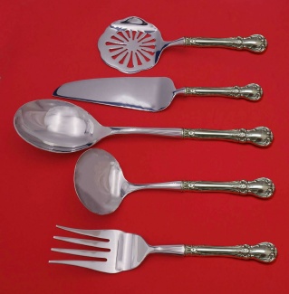 Thanksgiving Holiday Serving Set **made to order 5-pc which includes:  Cranberry Server 8 1/2