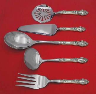 Thanksgiving Holiday Serving Set **made to order 5-pc which includes:  Cranberry Server 8 1/2