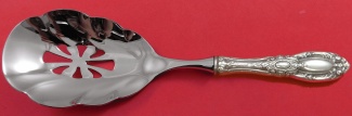 Vegetable Spoon / Ice Spoon  **made to order  HH WS  pierced  10