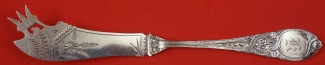 Cheese Knife w/ pick  brite-cut  7