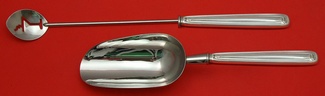 Bar Set **made to order 2-pc Bar Set Which Includes: Martini Spoon 12” & Ice Scoop 9” HH WS - Saint Dunstan by Tiffany - Sterling