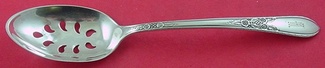 Pierced Serving Spoon 9-hole  8 1/4