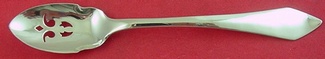 Olive Spoon pierced  custom made  5 7/8