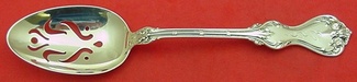 Pierced Serving Spoon fancy  8 1/4