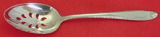Pierced Serving Spoon ** made to order  9 hole  8 1/2
