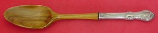 Salad Serving Spoon w/ wood  10 3/4