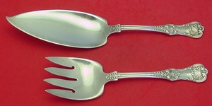 Fish Serving Set 2-pc  plain  server  11 1/2