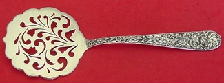 Tomato Server hand pierced  7 1/8