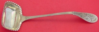 Soup Ladle pie crust edge  rectangular bowl  12 1/2