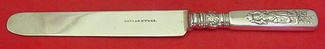 Dinner Knife blunt w/ woman SP 9 5/8