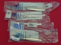 Regular 4-pc Setting factory sealed  availability based on stock listed below - Empress by International - Sterling