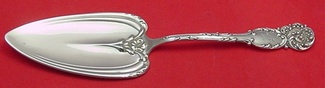 Pie Server AS with flower on blade  9 1/2
