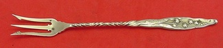 Pickle Fork #10  3-tine  twist handle  6 1/4