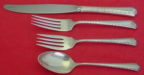 Regular 4-pc Setting availability based on stock listed below - Larkspur by Wallace - Sterling