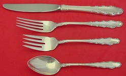 Regular 4-pc Setting availability based on stock listed below - English Provincial by Reed and Barton - Sterling