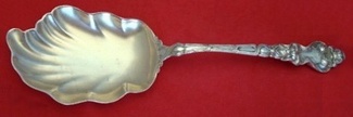 Pudding Spoon scalloped bowl  9 1/4