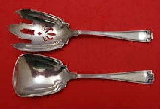 Salad Serving Set Small AS  7 5/8