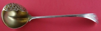 Oyster Ladle GW  w/ pierced lip  11 3/8
