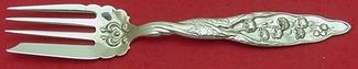 Salad Fork 4-tine  fancy  6 1/4