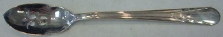 Olive Spoon pierced  custom made  5 7/8