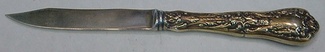 Fruit Knife vermeil  7 1/8