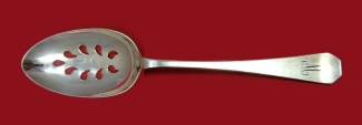 Pierced Serving Spoon **made to order  9-hole  8 1/4