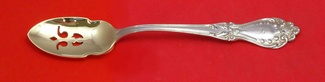 Olive Spoon **made to order  pierced  5 3/4