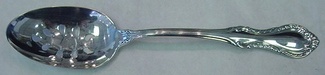Pierced Serving Spoon **made to order  9-hole  8 1/4