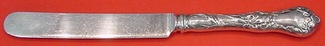 Regular Knife blunt  silverplate  9