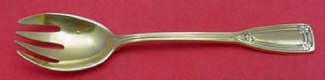 Ice Cream Fork vermeil  5 5/8
