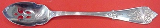 Olive Spoon pierced  custom made  5 5/8