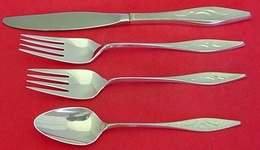 Regular 4-pc Setting availability based on stock listed below - Cellini Eng by Reed and Barton - Sterling