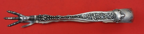 Sugar Tong 5 1/4' - Dresden by Whiting - Sterling 