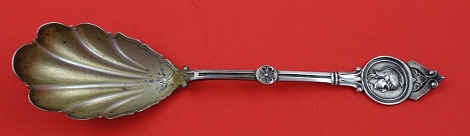 Berry Spoon fluted  8 3/4