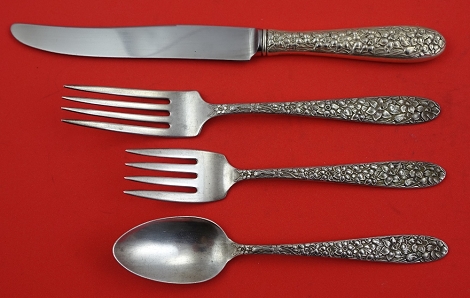 Regular 4-pc Setting availability based on stock listed below - Narcissus by National - Sterling