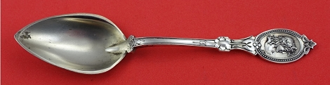 Orange Spoon 5 1/4