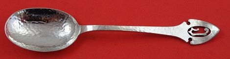 Teaspoon pierced w/ mono 