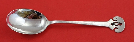 Teaspoon pierced w/ mono 