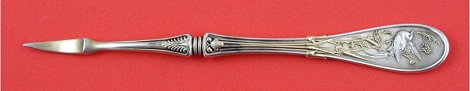 Nut Pick w/ gold highlights from Roslyn Berlin collection pictured in the book pg 92, fig 113 