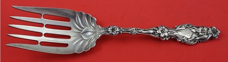 Fish Serving Fork w/ bar  9