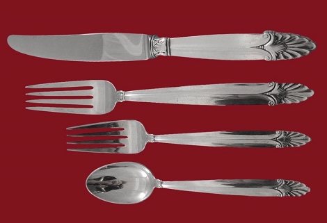 Dinner 4-pc Setting availability based on stock listed below - Empress by International - Sterling